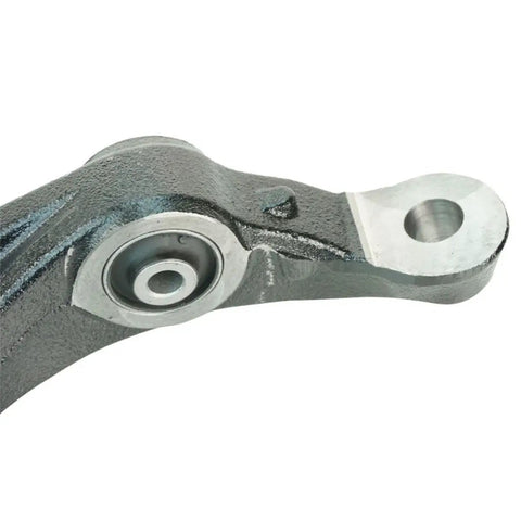 Close-up view of a heavy-duty upper control arm from the Built Tough Upper And Lower Control Arm Ball Joint Suspension Kit 6 Piece Set For Acura Tsx And Honda Accord 2009 To 2014.