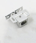 15 Piece Stainless Steel Cabinet Door Catch With Spring Latch And Dual Wheel Roller Design on a white background