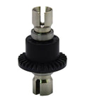 Front Differential Gear Assembly Set For MJX Hyper Go 1/16 And 1/14 RC Trucks in stainless steel and alloy finish