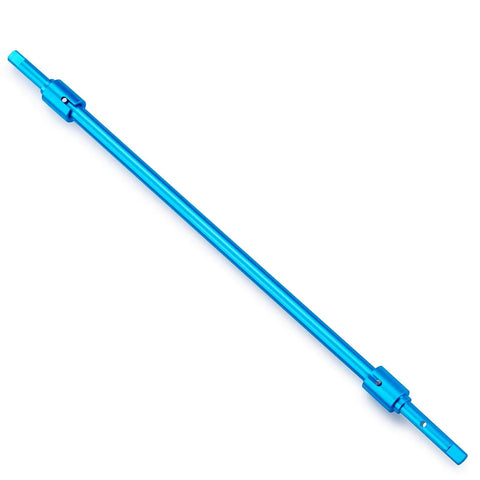 Aluminum Center Drive Shaft With Diff Joint Cups Upgrade Kit For Tamiya TT01 TT01D RC Car, blue aluminum alloy