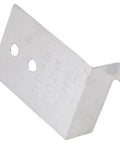 Close-up of stainless steel bracket from 100 Pieces Door Frame Corner Fixer And Installation Bracket Set