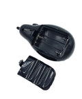 Couples Pleasure Stimulation System With Gentle Motion High Precision Vibe Kit For Intimate Play 8 Modes Ergonomic Design Communication Boost Tools And Accessories For Date Night. Black plastic battery compartment shown open
