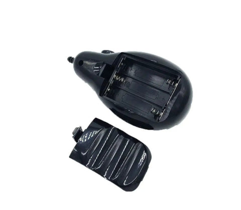 Couples Pleasure Stimulation System With Gentle Motion High Precision Vibe Kit For Intimate Play 8 Modes Ergonomic Design Communication Boost Tools And Accessories For Date Night. Black plastic battery compartment shown open