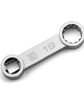 1/2 Inch Drive Torque Adapter With 19 mm Box End, 12-Point, Extends Reach For Your Torque Wrench To Tackle Hard To Reach Fasteners