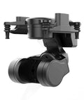 Three Axis FPV Camera Gimbal With Head Tracking And Pan Tilt Mount, UART PWM Control, C-20T Model, black gimbal front view