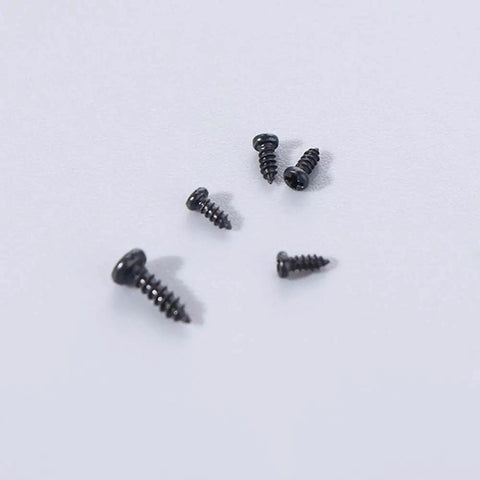 Heavy Duty Micro Self Tapping Screws Pan Head Carbon Steel Black Finish 1000 Pack For Laptop And Tech Repair Precision Fasteners M1 M2 close-up