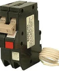 Plug-On Mount Type CH Ground Fault Circuit Breaker, 2-Pole 20 Amp, 120/240 Volt AC, Self-Test GFCI For Home And Workshop Electrical Panels
