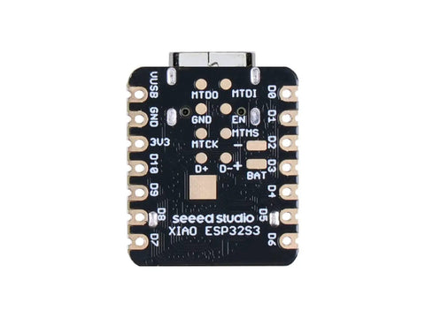 Top view of ESP32 S3 Development Board with Dope WiFi and BLE 5.0 Detachable OV2640 Camera Sensor Digital Microphone 8MB PSRAM