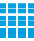 Blue ABS Two Color Laser Engraving Plastic Sheet 11.8 By 6.49 By 0.05 Inch Ideal For Interior Signs Badges Trophy Boards And CNC Laser Cut Projects