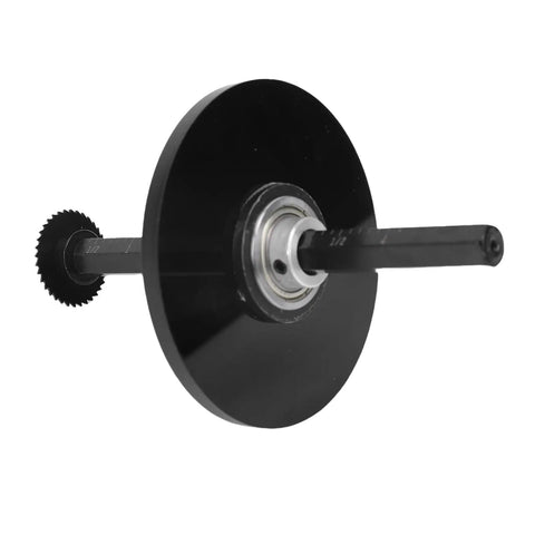 Inside Pipe Cutter Set With Six Blade Sizes 22mm 25mm 32mm 35mm 44mm 50mm, Adjustable Depth Locator, close-up of HSS blade and handle