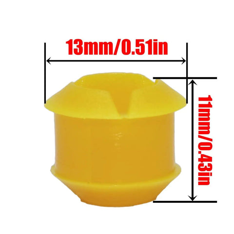 Two Piece Automatic Transmission Shift Cable Bushing Repair Kit To Fix Loose Shifting Gear Selector Linkage End Pivot Grommet