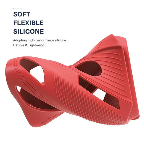 Durable Silicone Case For Bushnell Tour V5 Slope And Tour V5 Shift Laser Golf Rangefinder Red Snug Fit Protective Cover