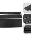 3 Pack Screw Mounted Blind Plates For Equipment Cabinets And Server Racks, Dust Guard Covers, Easy Install, Rugged Internal Equipment Shield, Keeps Machines Clean And Cool, black metal set