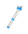 Aexit wood hinge-boring drill bit, 15mm diameter, steel shaft with blue collar.