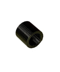 Kimalab rubber roller for Cricut Maker; black ribbed cylindrical replacement wheel