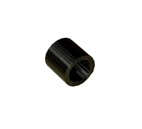 Kimalab rubber roller for Cricut Maker; black ribbed cylindrical replacement wheel