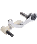 Thread Take Up Lever Replacement For Sewing Machines, Beefed Up Iron Component For Models 4423 4432 5511 5532 6332, Premium Metal Construction, Easy Install, Keeps Thread Tension Smooth For Reliable Operation close-up chrome sewing machine part