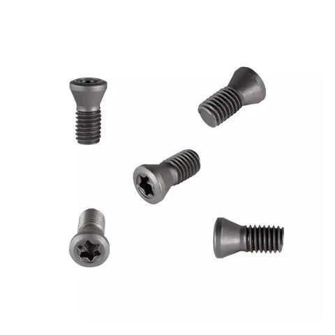 Rock Solid Carbon Steel Hex Socket Grub Screws M2 M2.5 M3 M3.5 M4 M5 M6 straight screws on a white background.