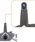 Remote Boat Engine Control Box With Key Switch 5006180 for Evinrude Johnson OMC BPR side view showing lever detail