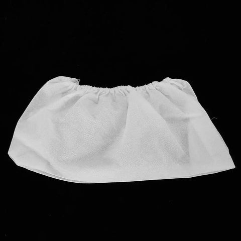 Heavy Duty Non Woven Dust Collector Bag For Nail Suction Machine With Secure Snap And Easy Change Design Perfect Nail Tech Must Have Keeps Studio Spotless Sweet Replacement Includes One Piece, white fabric, gather design, 12.8 x 6.1 inches.