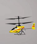 MCX Anniversary Edition RC Helicopter Ready To Fly Indoor Ultra Micro Flyer for bedrooms and living rooms, yellow and black