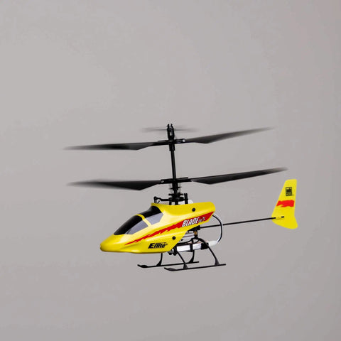 MCX Anniversary Edition RC Helicopter Ready To Fly Indoor Ultra Micro Flyer for bedrooms and living rooms, yellow and black
