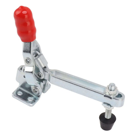 Stainless Steel Toggle Clamp With Plastic Cover Handle For Mechanical Work And Welding, Effortless Stroke Clamp No Fuss Build