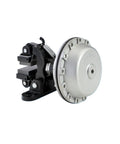 Vertical And Horizontal Disc Brake Chuck With Magnetic Powder Brake DBG DBH104 for precision tooling, side view