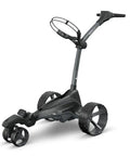 Top Shelf GPS Electric Golf Push Cart With Remote Control, lightweight design, three wheels, optimal for smooth operation on the green.