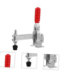 2 Pack Welding Toggle Clamps With Rubber Tips Hold Down Clamps Quick Release Iron Welding Tool For Woodworking Fixtures