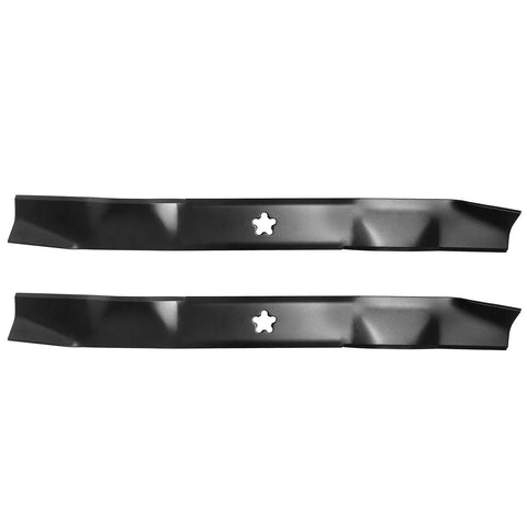 21 Inch Mulching Mower Blades For Husqvarna Poulan Pro Craftsman 42 Inch Deck Replacement 532134149 422719 424752 Heavy Duty Blade Set
