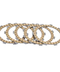 230cc Friction Clutch Disc Plates For XT225 Fits 1986-2000 Direct Replacement For OEM 537-16321-00-00 And 36X-16321-00-00 Ideal For Street, Trail, And Dual Sport Riding., tan friction clutch disc plates stacked on white background
