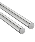 Two Pack 25 Mm By 1000 Mm Linear Motion Rods Carbon Steel Shafts Anti Rust Finish Heavy Duty Precision Industrial Shafts