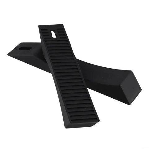 Two Pack Silicone Deadlift Wedge Blocks For Secure Barbell Plate Loading And Unloading, Anti Slip Wedge Pads For Powerlifting And Squats