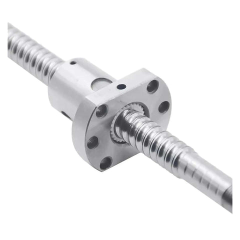 Top Tier SFU1610 Ball Screw Kit Featuring Single Nut End 500mm Length For Smooth Linear Motion And Heavy Load Capacity Plus Ultra Quiet Bearings That Feel Sick Easy To Mount And Disassemble Perfect Setup Any Project, 16mm bore ball screw