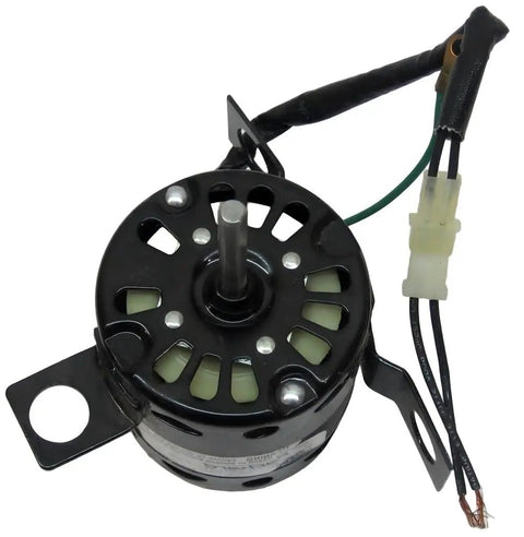 Premium Draft Inducer Furnace Blower Motor Runs Like A Dream has a black casing and wires for easy installation.