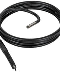 Replacement 5.5 mm 4.9 Foot Armored Waterproof Inspection Snake With LEDs for plumbers' borescope, flexible durable cable.