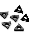Positive Rake Carbide Insert 0.017 Radius Six Pack for Lathe Use, Durable Tool Bits for Smooth Rotor and Drum Finishes