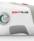 GF2 Golf Rangefinder With Slope And Flag Lock And Vibration 1300 Yards Laser Range Finder 7.5X Magnification 0.3 Yard Accuracy Rechargeable Magnetic Mount Type C Charging Gift For Men And Women side view