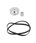 Awesome Holibanna Timing Belt Pulley Kit Made From Tough Aluminum Alloy For 3D Printer Machines And Gym Equipment Featuring High Strength Design With Precision 20 Teeth And Cool 1:3 Gear Ratio For Reliable Mechanical Transmission That Makes Your, aluminum pulleys and black timing belt