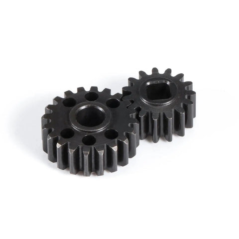 Heat Treated Steel Portal Overdrive Gear Set 15T And 20T For Axial 1 By 10 Capra F9 SCX10 III AR45 Portal Axle 36 Percent Overdrive