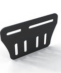 Two Piece Heavy Duty Bed Frame Brackets Modification Plates Adapter Connector For Headboard Footboard Wood Furniture Gap Fixer Dead Set Reliable With Zero Wiggle Room Built Different To Keep Your Frame Locked Tight Tonight, black steel plate with slots