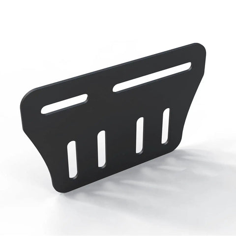 Two Piece Heavy Duty Bed Frame Brackets Modification Plates Adapter Connector For Headboard Footboard Wood Furniture Gap Fixer Dead Set Reliable With Zero Wiggle Room Built Different To Keep Your Frame Locked Tight Tonight, black steel plate with slots