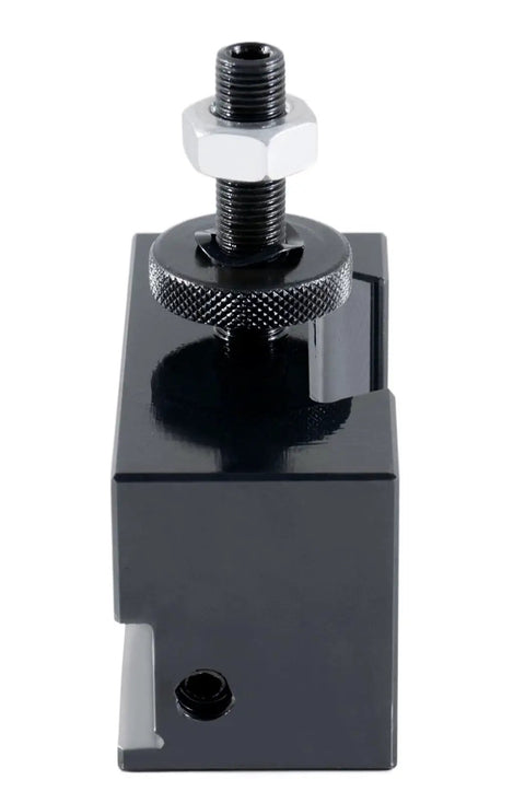 Universal Parting Blade Holder For BXA Tool Post, Fits 11/16 Inch Parting Blades, Bevel And T Cut, Pro Grade Mid Size Lathe Accessory