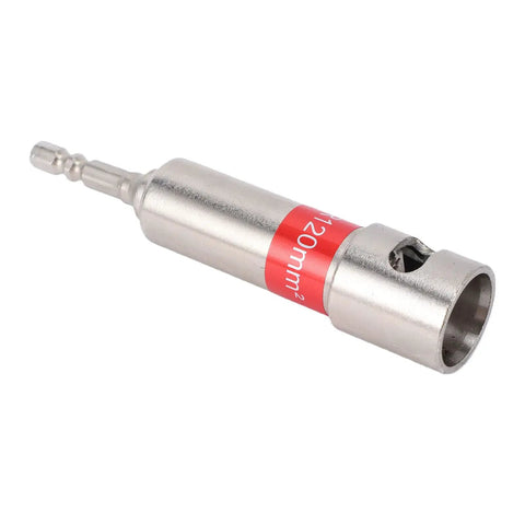 Heavy Duty Wire Stripper Compact Handheld Cable Ripper With Solid Non Slip Grip For 120mm Multicore Wires close-up view showing steel construction and size marking.