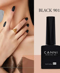 Black And White Gel Nail Polish Kit Hema Free Soak Off LED Gel Lacquers For DIY Home Manicure Long Lasting 30 Plus Days