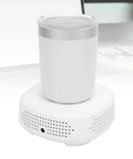 Game Changing Smart Temperature Control Coffee Mug With Blast Cooling And Rapid Heating 380 ML Capacity on base, ergonomic design for office.