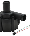 Auxiliary Engine Cooling Water Pump For Audi A6 A7 A8 Q5 RS7 S6 S7 S8, 3 pin wiring, black plastic, direct swap.