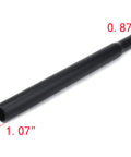 27.2mm By 300mm Matte Black Aluminum Seat Post For Road And Mountain Bikes Lightweight Yet Tough Bicycle Seat Post Replacement 11.81 Inch Length Fits Most Bikes