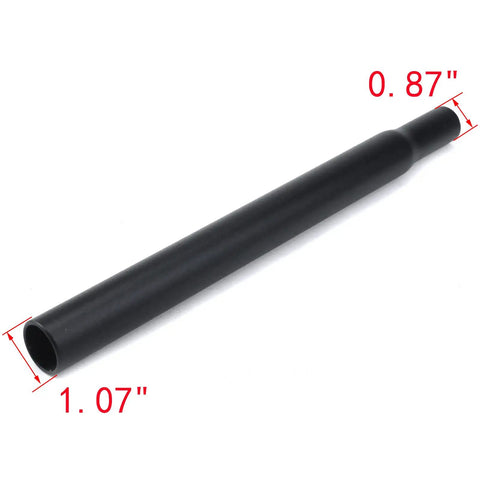 27.2mm By 300mm Matte Black Aluminum Seat Post For Road And Mountain Bikes Lightweight Yet Tough Bicycle Seat Post Replacement 11.81 Inch Length Fits Most Bikes